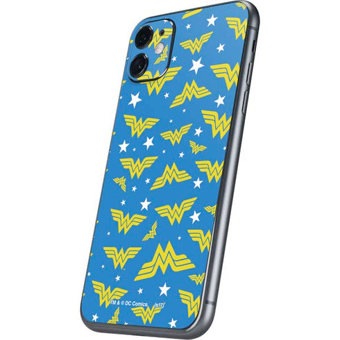 DC Comics Wonder Woman Pattern iPhone 11 Skin